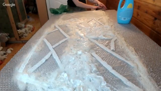 FELTING & ВАЛЯНИЕ: Wet Felted scarf. Валяем палантин. Мокрое валяние, префельт, нунофелтинг. смотреть онлайн