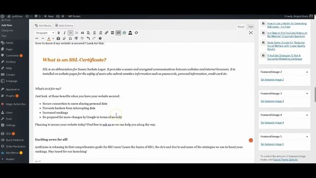 Yoast SEO Premium: How to optimize a blog post with 5 keywords (2018) смотреть онлайн