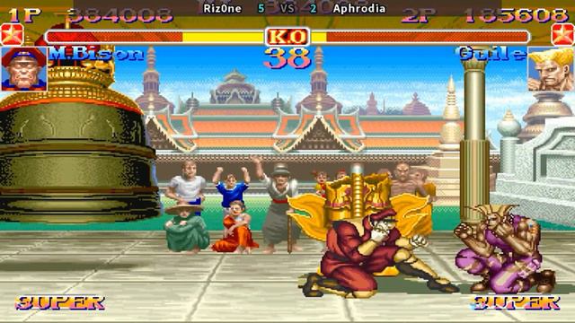 Super Street Fighter II Turbo - New Legacy [Hack] - Riz0ne vs Aphrodia смотреть онлайн