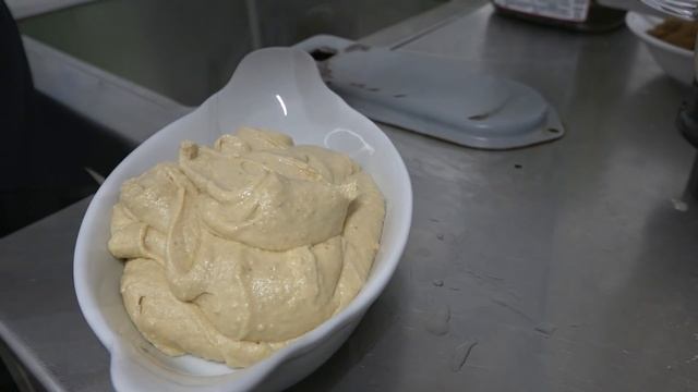 Fresh made Hummus Recipe as used in Falafel Sandwich Wraps | Middle Eastern Food at K's Cafe London смотреть онлайн