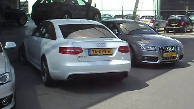 Audi RS6 sedan C6 @ Audi on Tour te Tilburg смотреть онлайн