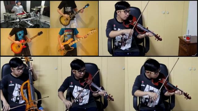 My Chemical Romance - Helena (Violin X Cello X Guitar X Drums Cover) смотреть онлайн