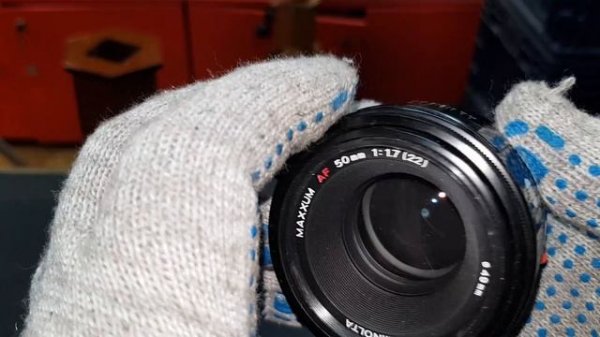 Фотодело Объектив Minolta Maxxum AF 1 1.7 f=50mm