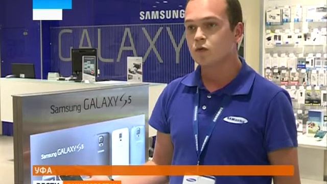 Samsung Galaxy S5 старт продаж в Уфе смотреть онлайн