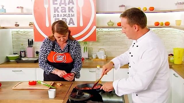 Еда как дважды два. Рататуй с мясным фаршем