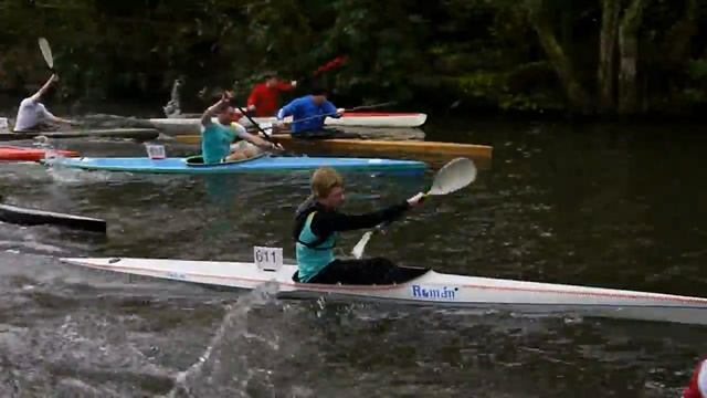 Start of K1 Kayaking Race from Basingstoke DIV 6 (Hasler) Winner! SAM GLOVER! смотреть онлайн