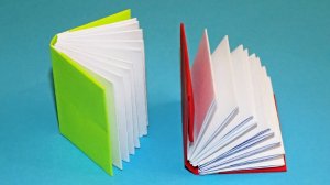 Оригами книжка из бумаги. Мини книга своими руками - Book yourself