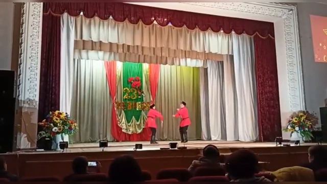 Выступление в ДК ст. Новорождественской посвященное дню защитника отечества 💪💪💪 смотреть онлайн