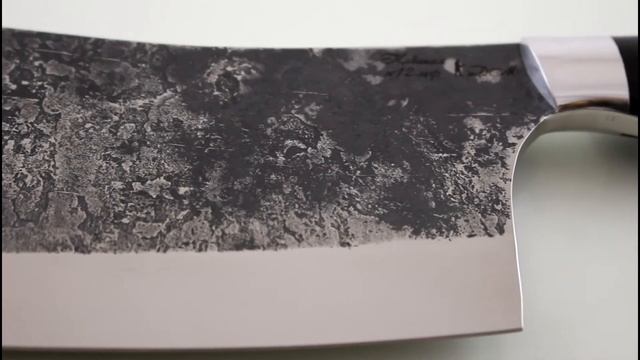 Тяпка для мяса "Рататуй" сталь х12мф, рукоять эбонит. Производство "Кузница Братьев Касаткиных" смотреть онлайн