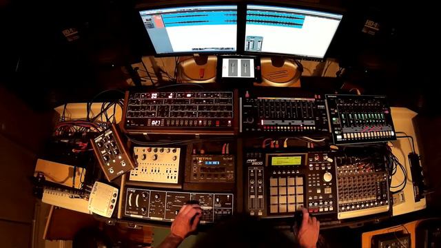 stevedood live hardware electronic music - Coconut Growe 88.0 BPM in-studio performance смотреть онлайн