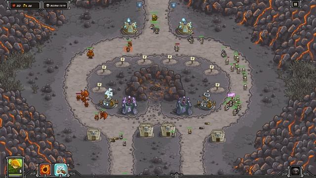 Kingdom Rush (Кингдом Раш) #11 Долина проклятых (Прохождение) смотреть онлайн