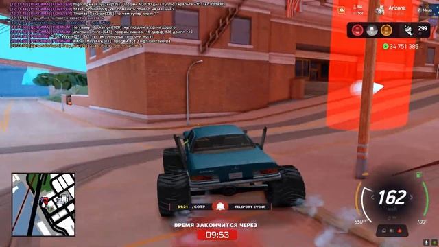 НОВЫЕ ЛИМИТИРОВАННЫЕ BIG FOOT CARS за 80 к АЗ! ARIZONA RP! GTA SAMP! смотреть онлайн