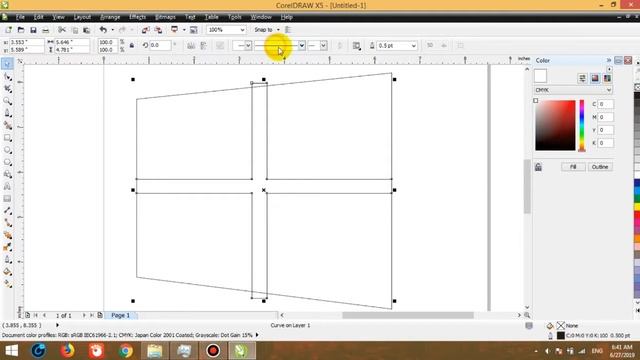 Cara membuat Logo Windows 8 - CorelDraw Tutorial | Belajar For Success смотреть онлайн