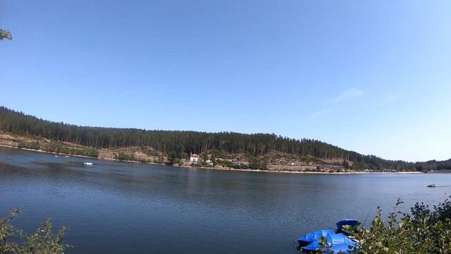 На машине по Шварвальду. Доехали до Шлюхзее ( Schluchsee ).