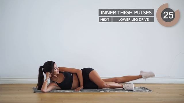 10 MIN INNER THIGH WORKOUT (On The Floor Edition / Tightens Your Inner Thighs) | Eylem Abaci