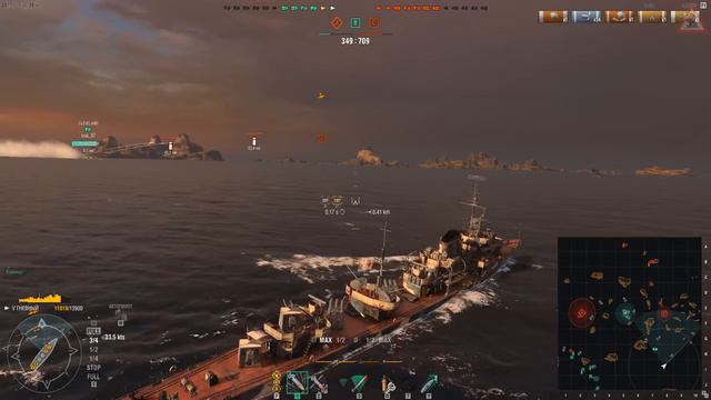 WoWS: "Гневный" - из грязи в князи смотреть онлайн