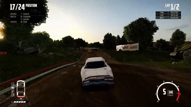 Wreckfest Mods - Driving the Gladiator / смотреть онлайн