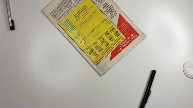 Case Study #1: Hulk 182 Live Dry Cleaning And Process - Comic Book Pressing How To