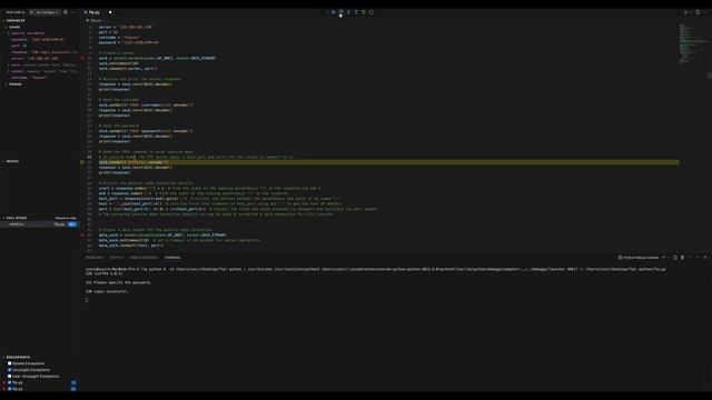 FPT client in python смотреть онлайн