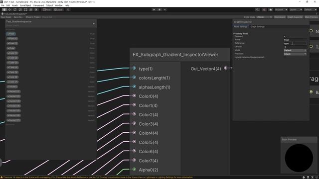 Unity ShaderGraph Gradient Node Custom Inspector Draw(Draw Properties) смотреть онлайн