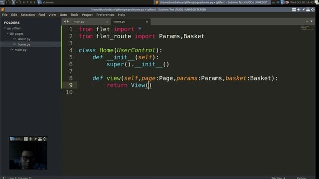 Flet Tutorial - Flet_route With Bottom Navigation смотреть онлайн