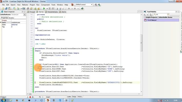 Delphi Com MySql Utilizando ZEOS - Video 19/22