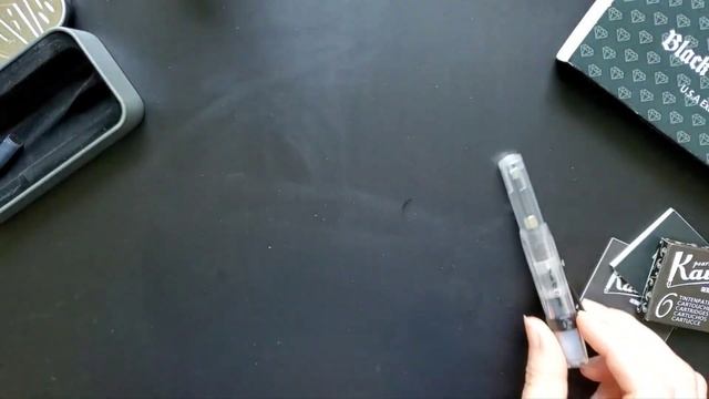 Black Crystal Kaweco Sport Fountain Pen смотреть онлайн