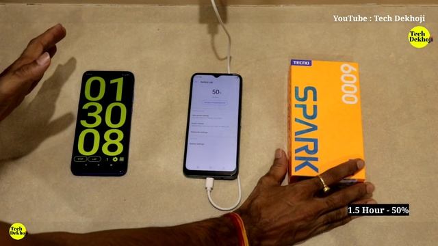 Tecno Spark 7 CHARGING TEST ⚡ 0-100% 6000 mAh Battery 10W Charger⚡⚡ смотреть онлайн