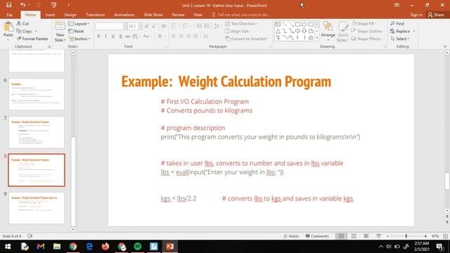 CS in Python - Unit 2 Video 5A - Gathering User Input смотреть онлайн