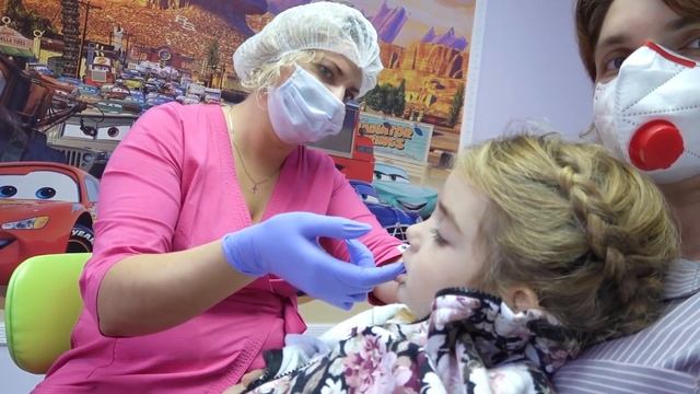 VLOG Алиса первый раз у стоматолога смотреть онлайн