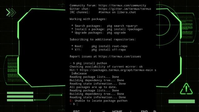 How to fix Error unable to locate package in termux just 1 minute //2022 смотреть онлайн