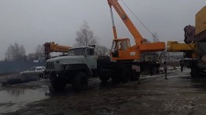 Обзор Автокран Урал 4320 вездеход 25 тонн 22 метра стрела