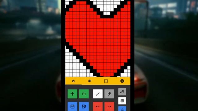 УЧУСЬ РИСОВАТЬ ПИКСЕЛЬНУЮ ГРАФИКУ ДЛЯ ИГР!? Pixel station, pocket code. смотреть онлайн