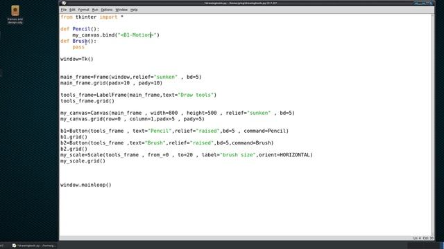 Python_GUI_tkinter (The widget Canvas Part 8) смотреть онлайн