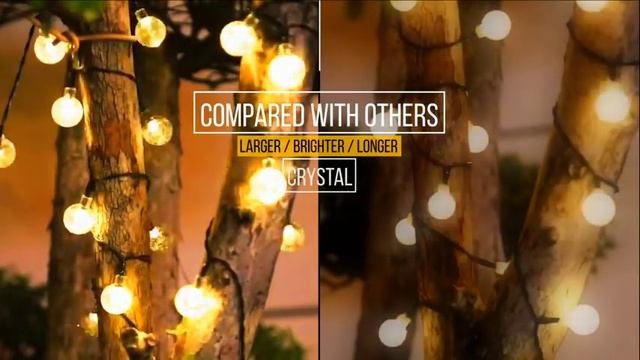 50 Led Globe Lights with 8 Lighting Modes смотреть онлайн