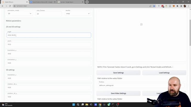 Deforum Settings Explained - Part 1 Stable Diffusion Automatic 1111 смотреть онлайн