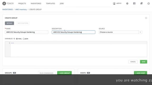 ansible tower configure and manage ec2 смотреть онлайн