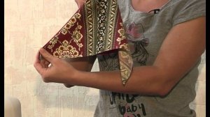 Декоративная наволочка в стиле пэчворк