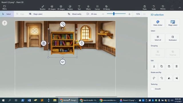 Magic Select in Paint 3d смотреть онлайн
