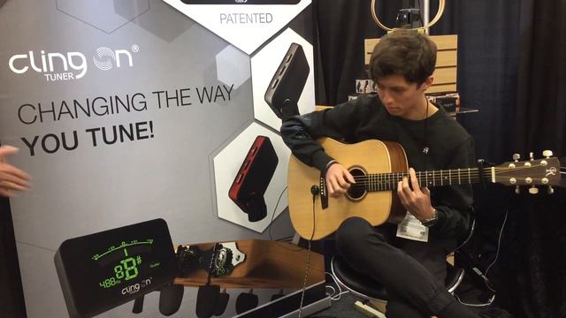 Cling On Pickup demo at NAMM 2018 Andrew Foy смотреть онлайн