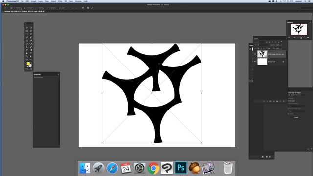 Create 3D model from basic EPS shape in Photoshop (Intermediate) tutorial смотреть онлайн