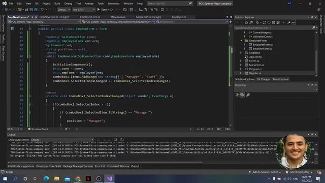 C# Pos system pizza company part 4 (Speak Khmer) смотреть онлайн