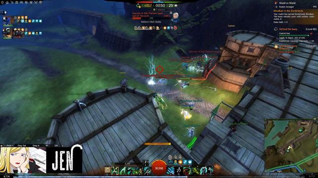 GW2 WvW - Power Blood Reaper - Necromancer Gameplay - Guild Wars 2 Build смотреть онлайн