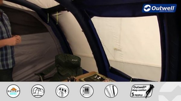 Outwell Montana 6SA | Innovative Family Camping