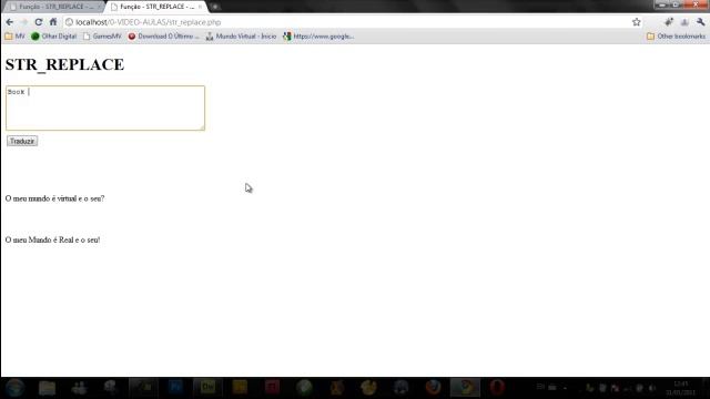 PHP - Funcao Str_Replace - MUNDO VIRTUAL смотреть онлайн