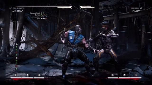 Mortal Kombat xl subzero 30 combo tutorial смотреть онлайн