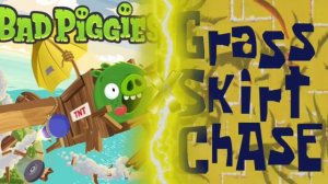 Grass Skirt Piggies (Bad Piggies Theme x Spongebob Grass Skirt Chase mashup)