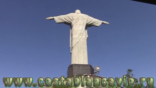 Статуя Христа в Рио де Жанейро. Rio de Janeiro Cristo Redentor CostablancaVIP смотреть онлайн