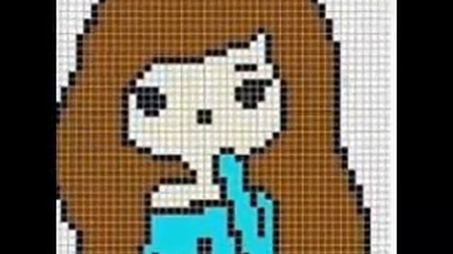 Картинки по клеткам смотреть онлайн