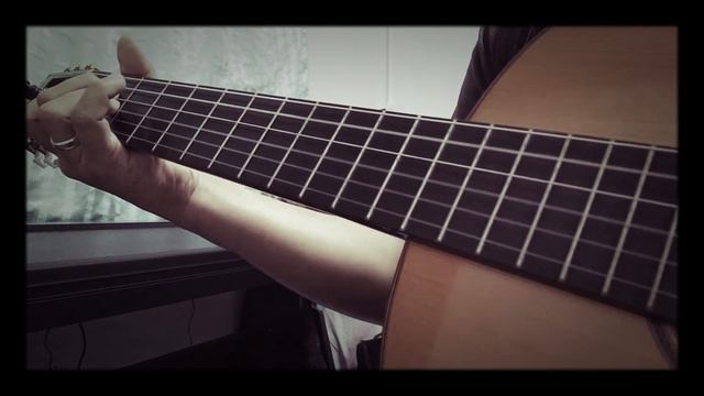 Am 9 Nylon String Acoustic Guitar Jamtrack Tempo 65 Bpm / Am9 Chord Only